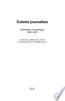 Colette journaliste