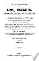 Collection complète des lois, décrets d'intérét général, traités interanationaux, arrêtés, circulaires, instructions, etc