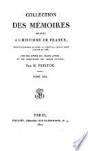 Collection complète des mémoires relatifs à l'histoire de France