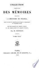 Collection complète des Mémoires relatifs à l'histoire de France