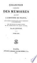 Collection complète des mémoires relatifs à l'histoire de France