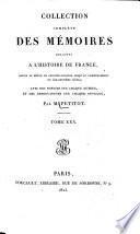 Collection complète des mémoires relatifs à l'histoire de France