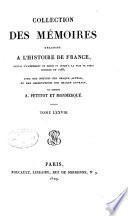 Collection complete des memoirs relatifs a l'histoire de France, depuis le regne de Philippe Auguste