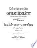 Collection complète des oeuvres de Grétry