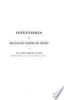 Collection de documents inédits relatifs à la ville de Troyes et à la Champagne méridionale