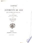 Collection de documents inédits sur l'histoire de France