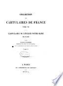 Collection de documents inédits sur l'histoire de France