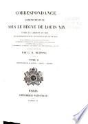 Collection de documents inédits sur l'histoire de France