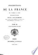 Collection de documents inédits sur l'histoire de France