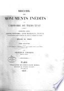 Collection de documents inedits sur l'histoire de France