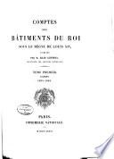 Collection de documents inédits sur l'histoire de France