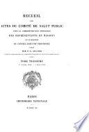 Collection de documents inédits sur l'histoire de France