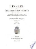 Collection de documents inédits sur l'histoire de France