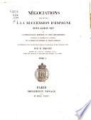 Collection de documents inédits sur l'histoire de France