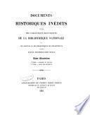 Collection de documents inédits sur l'histoire de France
