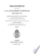 Collection de documents inédits sur l'histoire de France