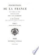 Collection de documents inédits sur l'histoire de France