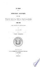 Collection de mémoires relatifs à l'histoire de Belgique