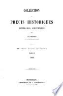 Collection de précis historiques, littéraires, scientifiques