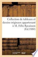 Collection de Tableaux Et Dessins Originaux Appartenant M. F lix Ravaisson