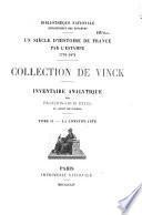 Collection de Vinck