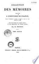 Collection des Mémoires relatifs à l'histoire de France