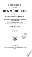 Collection des mémoires relatifs à lh̓istoire de France...