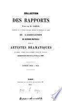 Collection des rapports faits par m. Samson, années 1840 à 1851