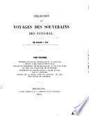 Collection des voyages des souverains des Pays-Bas