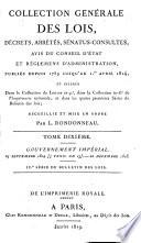 Collection générale des lois