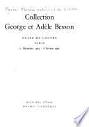 Collection George et Adèle Besson