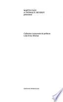 Collection irraisonnée de préfaces à des livres fétiches