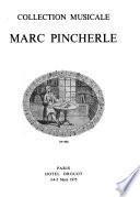 Collection musicale Marc Pincherle