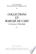 Collections et marché de l'art en France, 1789-1848
