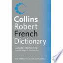Collins Robert French Dictionary