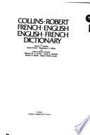 Collins-Robert French-English, English-French Dictionary