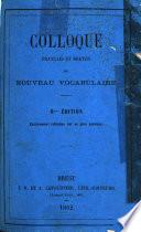 Colloque francais et breton, ou, Nouveau vocabulaire