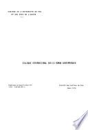 Colloque international sur le roman contemporain