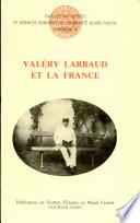 Colloque Valéry Larbaud et la France