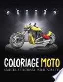 Coloriage Moto