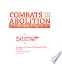 Combats pour une abolition