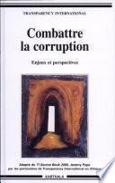 Combattre la corruption