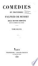 Comédies et proverbes d'Alfred de Musset