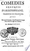 Comedies grecques d'Aristophane