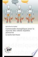 Commande énergétique pour la marche des robots bipèdes planaires