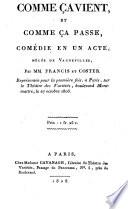 Comme ça vient et comme ça passe