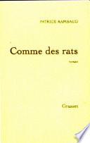 Comme des rats (nouvelle édition)