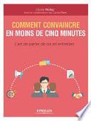 Comment convaincre en moins de cinq minutes
