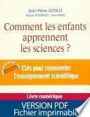 Comment les enfants apprennent les sciences