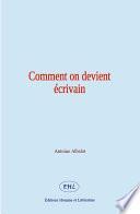 Comment on devient écrivain